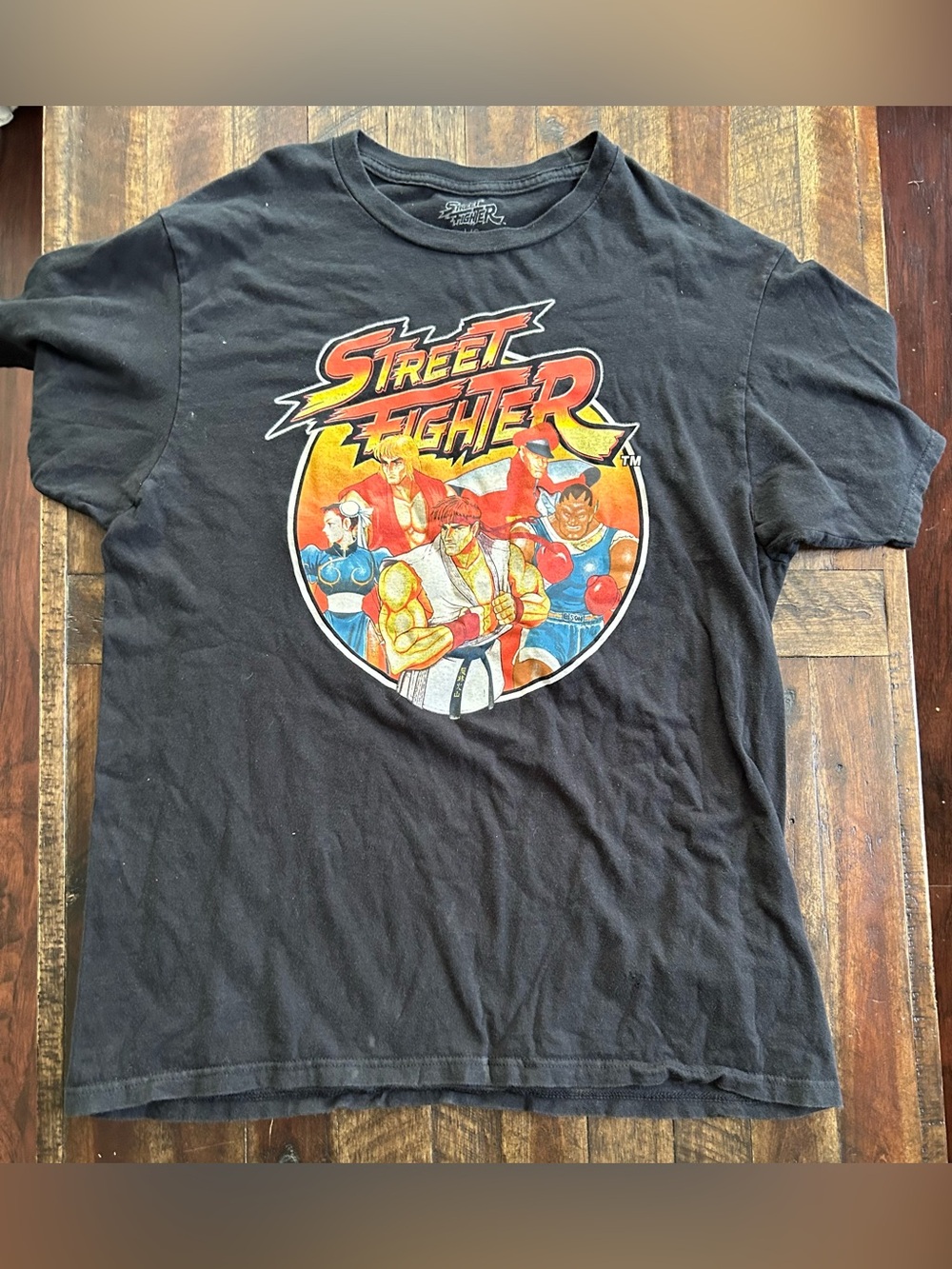 Street Fighter Graphic Tee - Black